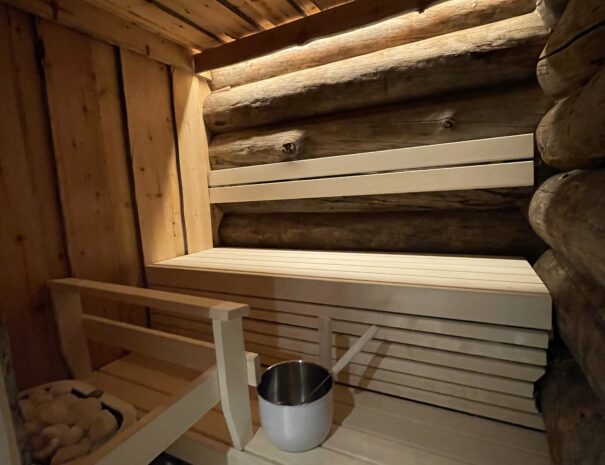 Sähkösauna kosteilla löylyillä